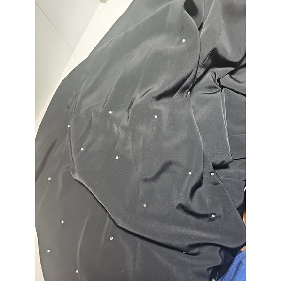 Vtg Nikolia Maids Bridesmaid Formal Prom Dress Black Train See Pics For Size - Picture 4 of 5